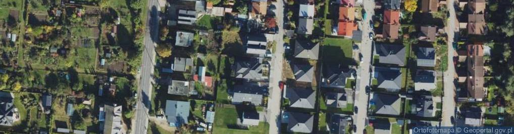 Zdjęcie satelitarne Topolowa ul.