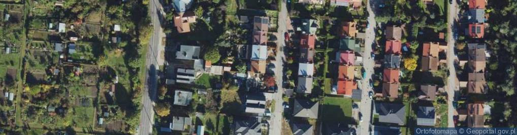 Zdjęcie satelitarne Topolowa ul.
