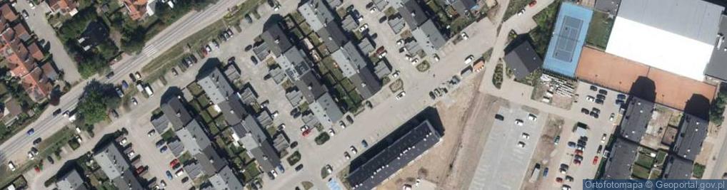Zdjęcie satelitarne Topolowa ul.