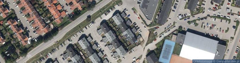 Zdjęcie satelitarne Topolowa ul.