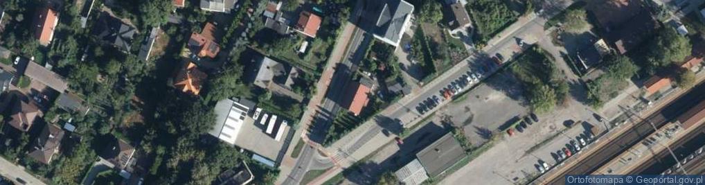 Zdjęcie satelitarne Towarowa ul.