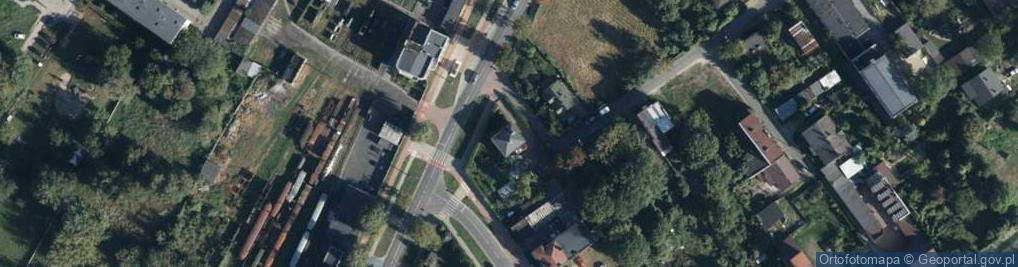 Zdjęcie satelitarne Towarowa ul.