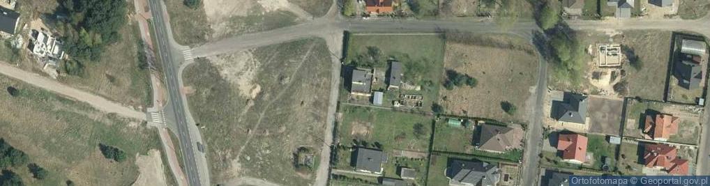 Zdjęcie satelitarne Topolowa ul.
