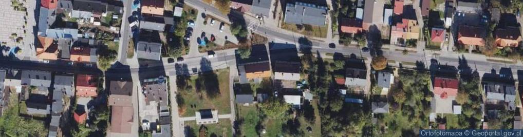 Zdjęcie satelitarne Toruńska ul.