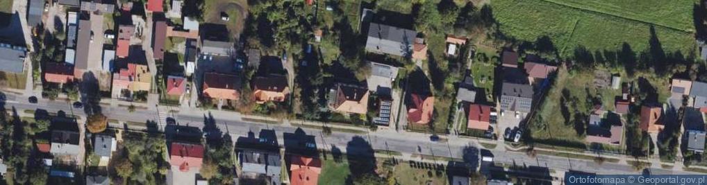 Zdjęcie satelitarne Toruńska ul.