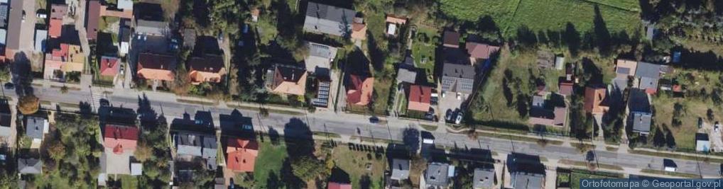 Zdjęcie satelitarne Toruńska ul.