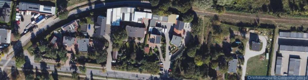 Zdjęcie satelitarne Toruńska ul.
