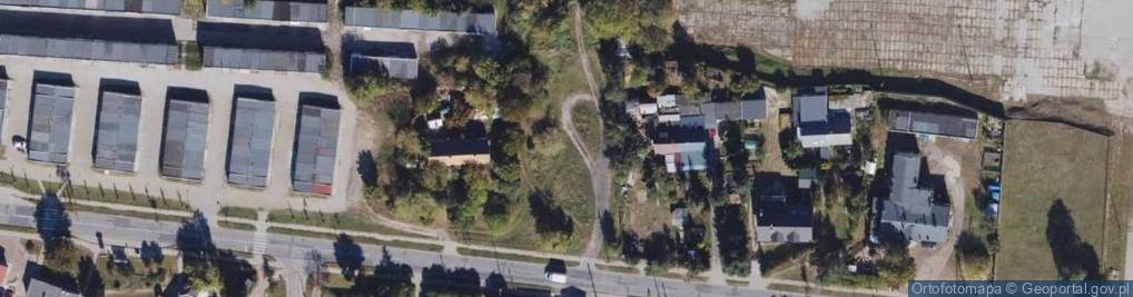 Zdjęcie satelitarne Toruńska ul.