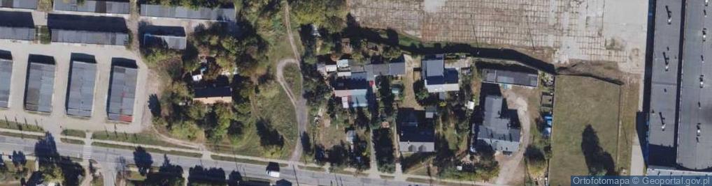 Zdjęcie satelitarne Toruńska ul.