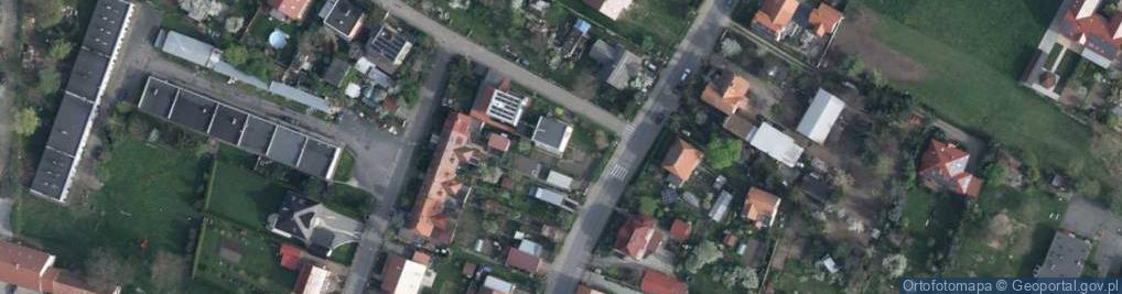 Zdjęcie satelitarne Topolowa ul.