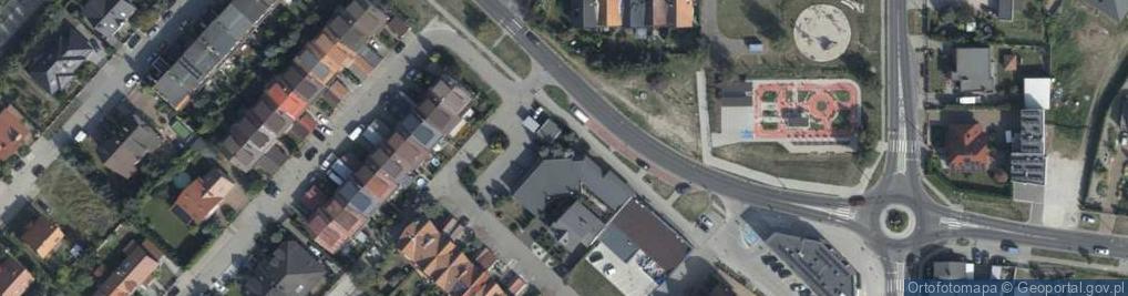 Zdjęcie satelitarne Topolska ul.