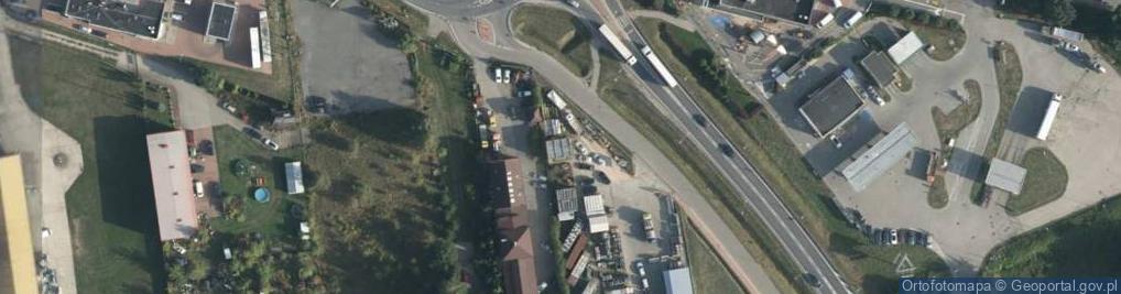 Zdjęcie satelitarne Topolowa ul.