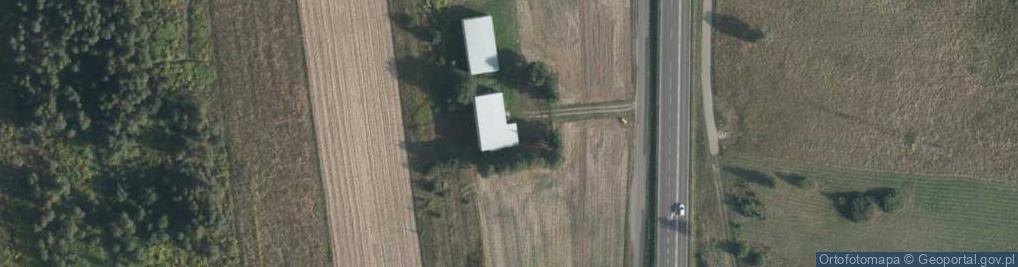 Zdjęcie satelitarne Topolowa ul.