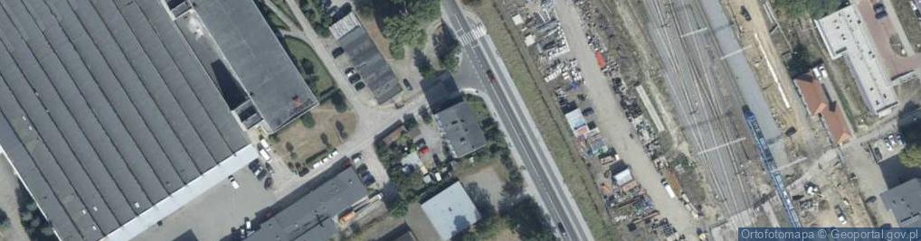Zdjęcie satelitarne Towarowa ul.