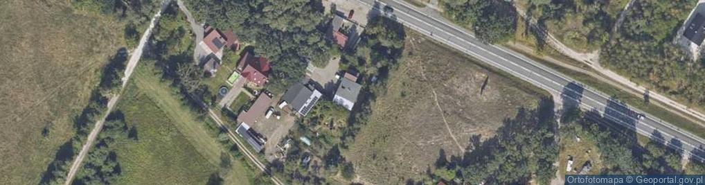 Zdjęcie satelitarne Toruńska ul.