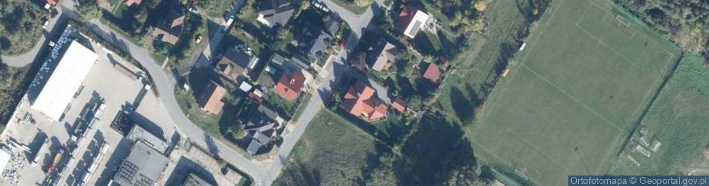 Zdjęcie satelitarne Topolowa ul.