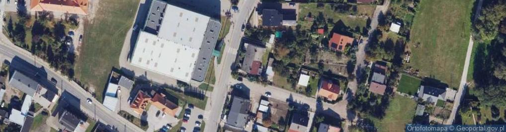 Zdjęcie satelitarne Topolowa ul.