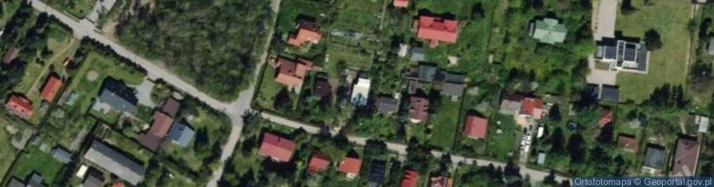 Zdjęcie satelitarne Topolowa ul.