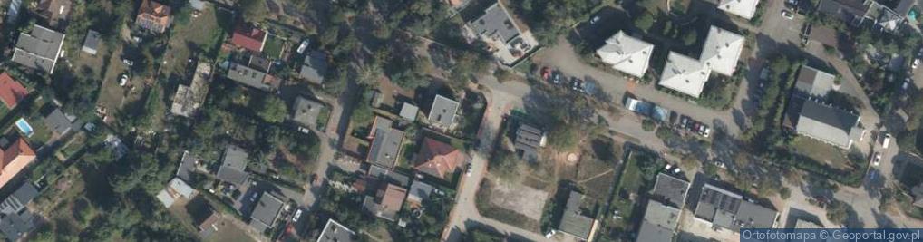 Zdjęcie satelitarne Topolowa ul.
