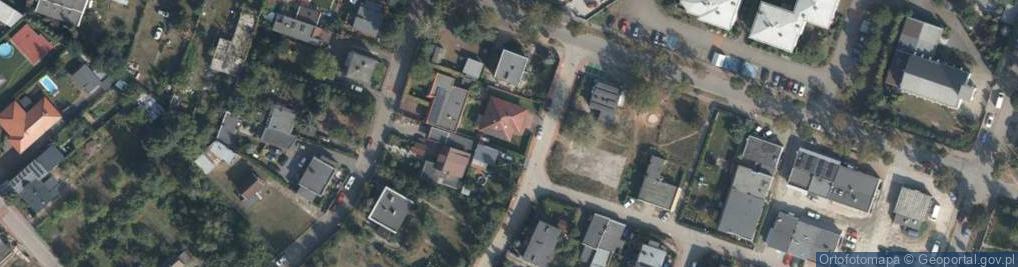 Zdjęcie satelitarne Topolowa ul.