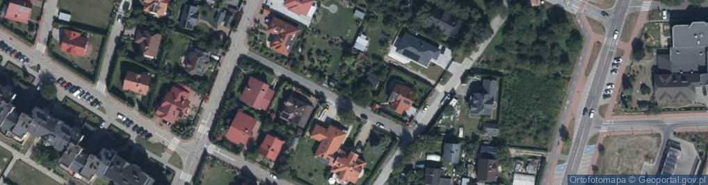 Zdjęcie satelitarne Topolowa ul.