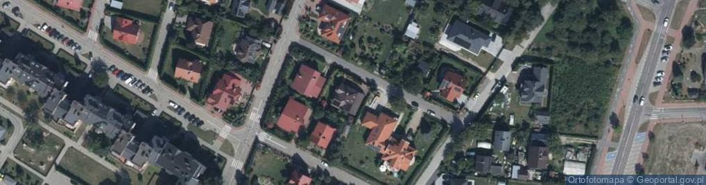 Zdjęcie satelitarne Topolowa ul.