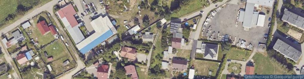 Zdjęcie satelitarne Topolowa ul.