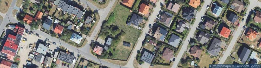 Zdjęcie satelitarne Topolowa ul.