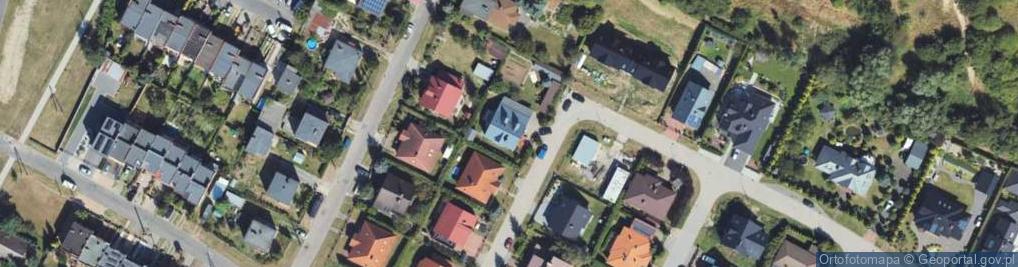 Zdjęcie satelitarne Topolowa ul.