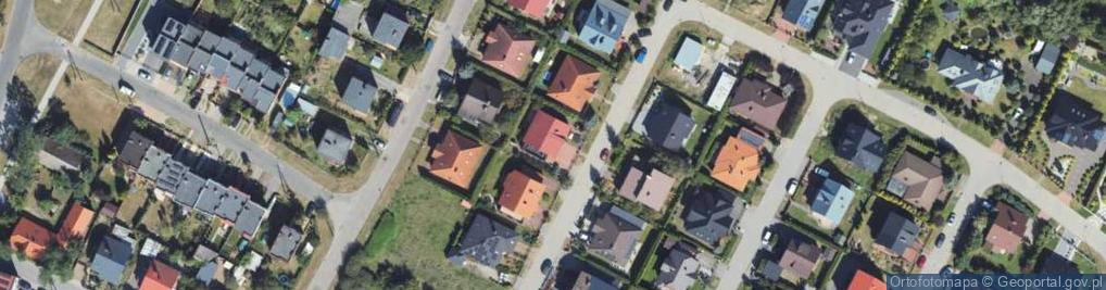 Zdjęcie satelitarne Topolowa ul.