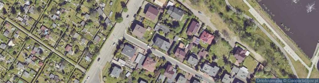 Zdjęcie satelitarne Topolowa ul.