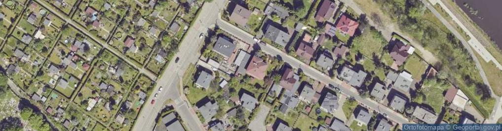 Zdjęcie satelitarne Topolowa ul.