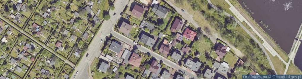 Zdjęcie satelitarne Topolowa ul.