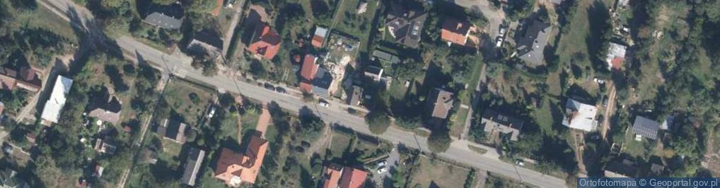 Zdjęcie satelitarne Topolowa ul.