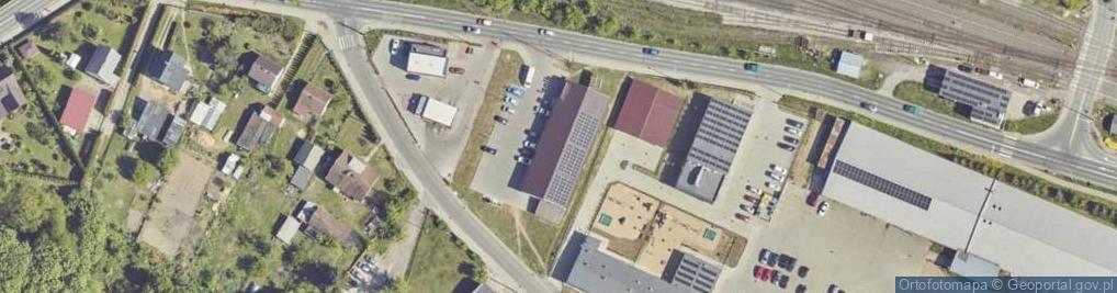 Zdjęcie satelitarne Towarowa ul.