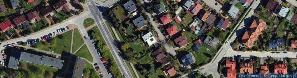 Zdjęcie satelitarne Topolowa ul.