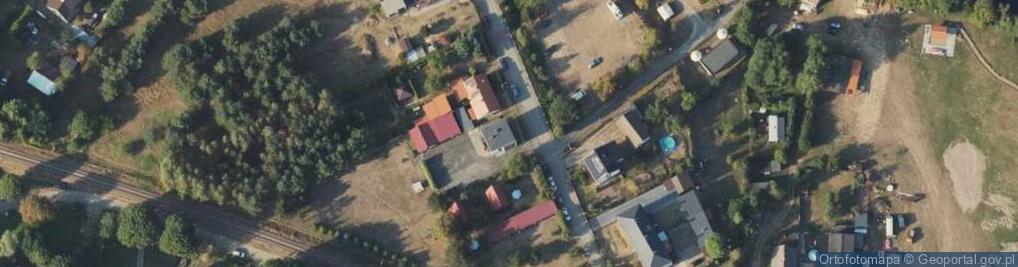 Zdjęcie satelitarne Topolowa ul.