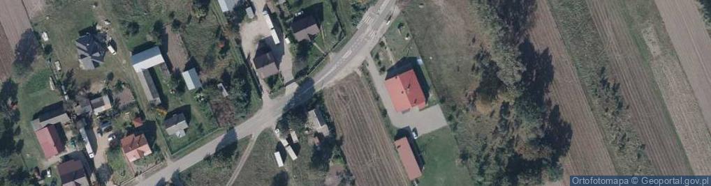 Zdjęcie satelitarne Toczyska ul.