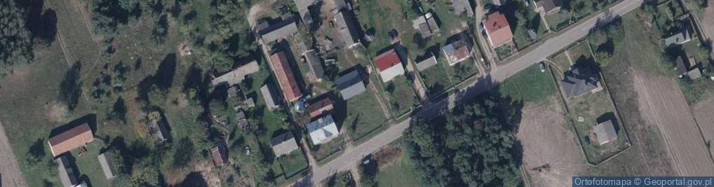 Zdjęcie satelitarne Toczyska ul.