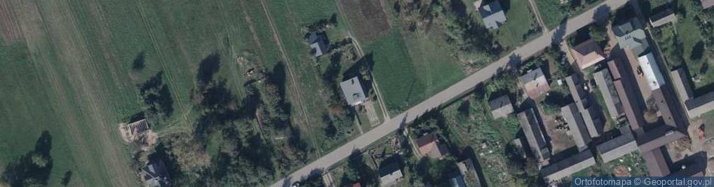 Zdjęcie satelitarne Toczyska ul.