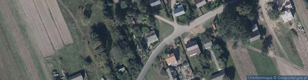 Zdjęcie satelitarne Toczyska ul.