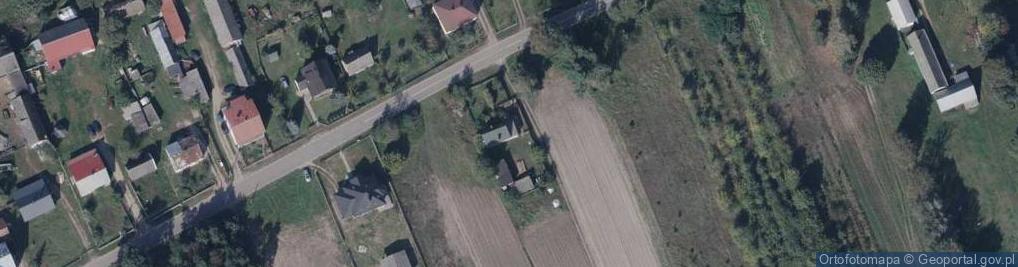 Zdjęcie satelitarne Toczyska ul.