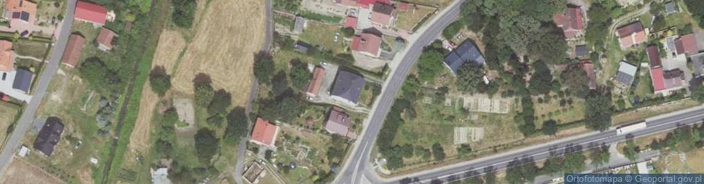 Zdjęcie satelitarne Tomaszów Bolesławiecki ul.