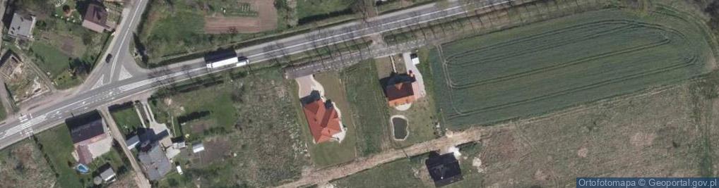 Zdjęcie satelitarne Tomaszów Bolesławiecki ul.