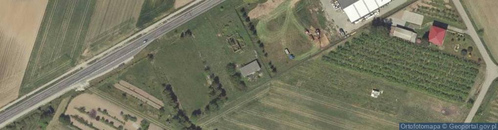 Zdjęcie satelitarne Tomaszowice-Kolonia ul.