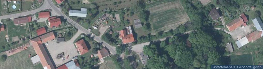 Zdjęcie satelitarne Tomice ul.