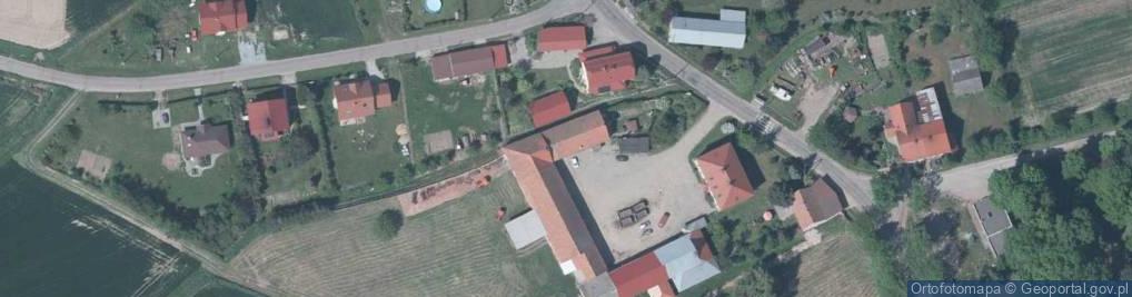 Zdjęcie satelitarne Tomice ul.