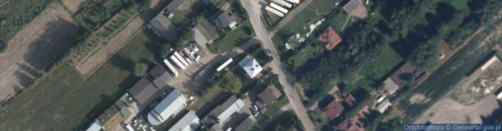 Zdjęcie satelitarne Topórek ul.