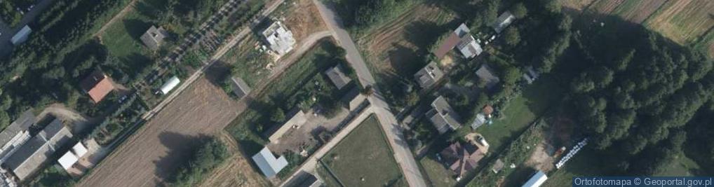 Zdjęcie satelitarne Topórek ul.