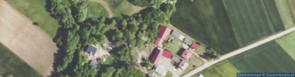 Zdjęcie satelitarne Toporów ul.